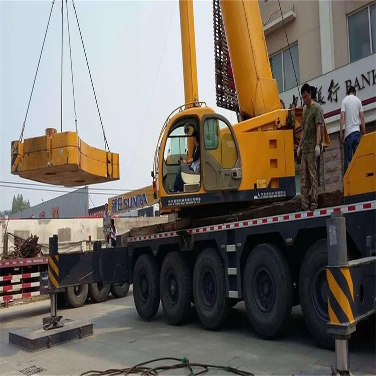 昌洒镇当地吊车出租|机器吊装|75吨|工厂搬迁服务